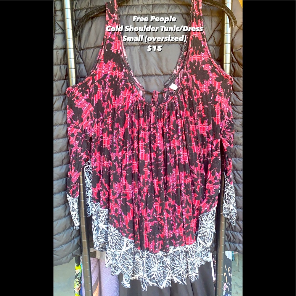 Free People Cold Shoulder Tunic
